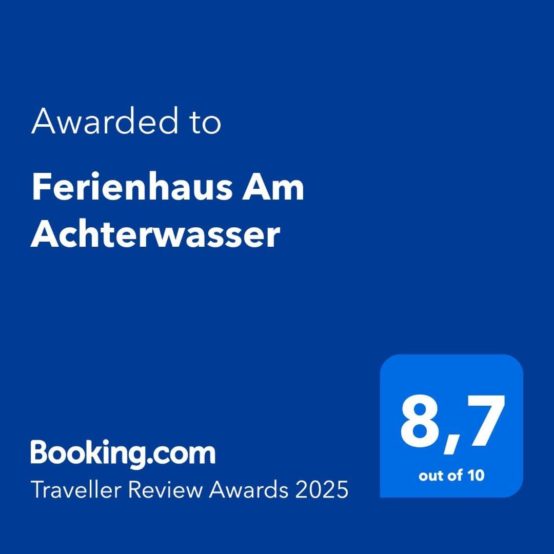 Ferienhaus Am Achterwasser Uckeritz Exterior photo